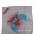 Scarf, Made of Polyester Satin Fabric, with Square Shape and Fashion Printing